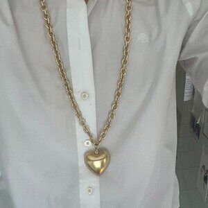 Roxanne Assoulin Heart and Soul Long Pendant Necklace